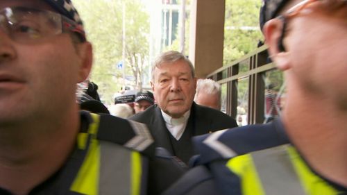 The Cardinal is facing charges over alleged historical sexual offences.