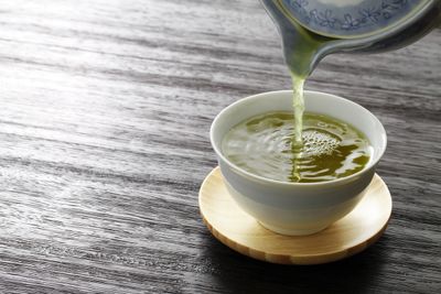 <strong>Green tea</strong>