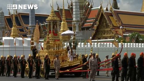 Thailand rehearses the lavish $90 million funeral for late king. (9NEWS)