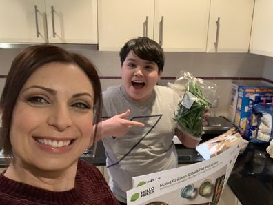 Jo Abi autistic son cooking learning to cook