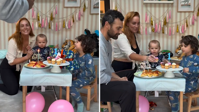 MAFS' Jules Robinson and Cameron Merchant mark youngest son Carter's first birthday with sweet family celebration.