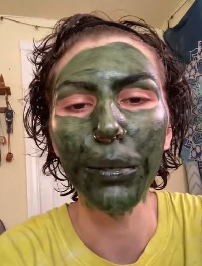 Chlorophyll face mask fail request for help