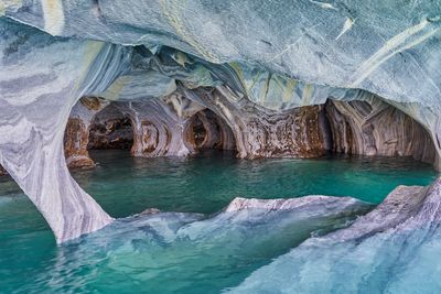 10. Marble Caves, Patagonia, Chile