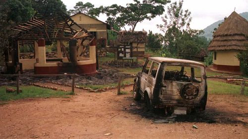 Eight tourists were taken from the Bwindi camp and killed.