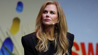 SYDNEY, AUSTRALIA - OCTOBER 19: Nicole Kidman looks on during Nicole Kidman and Per Saari in conversation during the 'Spotlight on Blossom Films' feature session at SXSW Sydney on October 19, 2023 in Sydney, Australia. (Photo by Brendon Thorne/Getty Images for SXSW Sydney)
