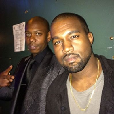 Kanye West, Dave Chappelle, Instagram, photo