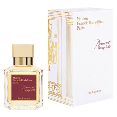 <p><a href="http://mecca.com.au/maison-francis-kurkdjian/baccarat-rouge-540-edp/I-023388.html" target="_blank">Maison Francis Kurkdjian Baccarat Rouge 540 EDP, $300.00.</a></p>
<p>A collaboration between Maison Francis Kurkdjian
and Maison Baccarat, this perfume of amber and woody floral tones is heaven sent. Or is that scent?</p>