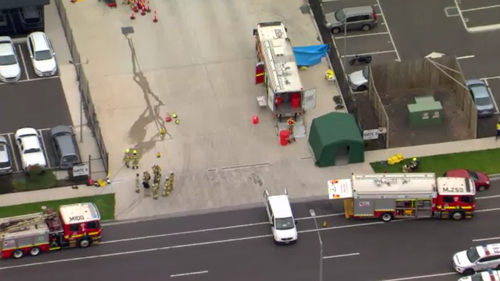 More than 40 people evacuated after suspected chemical leak in Melbourne's west