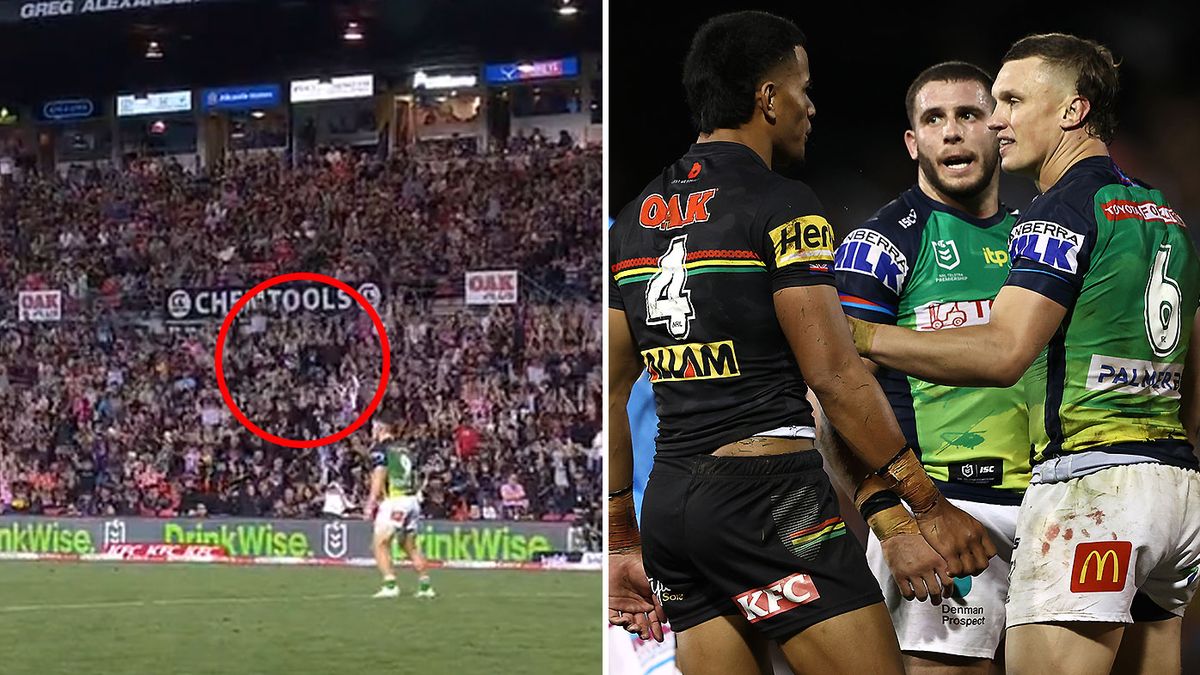 NRL 2022: Panthers v Raiders round 7 score, match report, ugly scenes as  Raiders react to Viking clap taunts