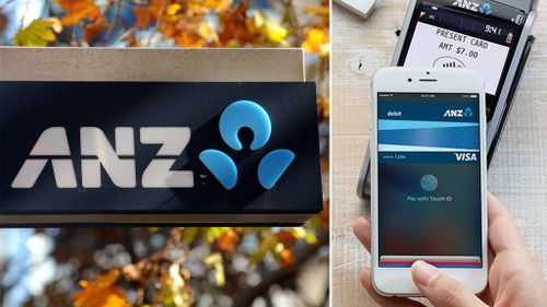 ANZ becomes first Australian bank to support Apple Pay, allowing customers to tap and pay with iPhones, iPads and Apple Watches