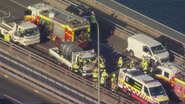 A multi-car crash on the Ryde Bridge in Sydney&#x27;s north-west has caused kilometres﻿