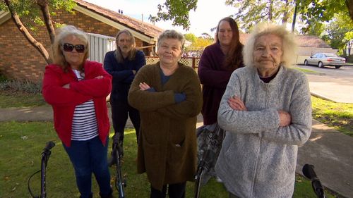 Ms Cuthbertson and her neighbours all live in public housing near Moe in the state's east.