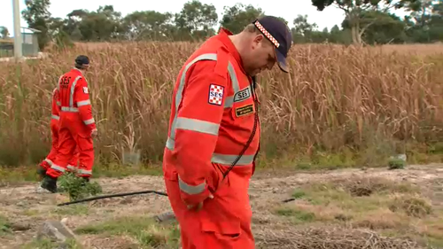 It's believed a silver Kia SUV may have driven down the street on Thursday afternoon. Picture: 9NEWS