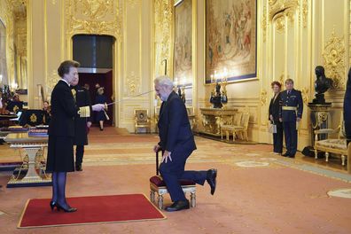 Oscar-winning director Sam Mendes receives knighthood from Princess Anne