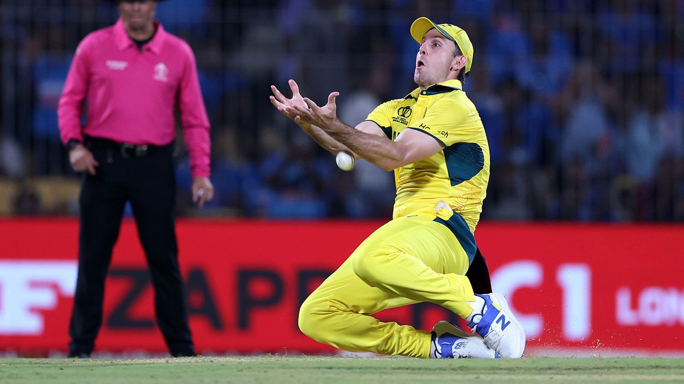Mitchell Marsh dropped a key catch off Virat Kohli&#x27;s bat during Australia&#x27;s World Cup opener