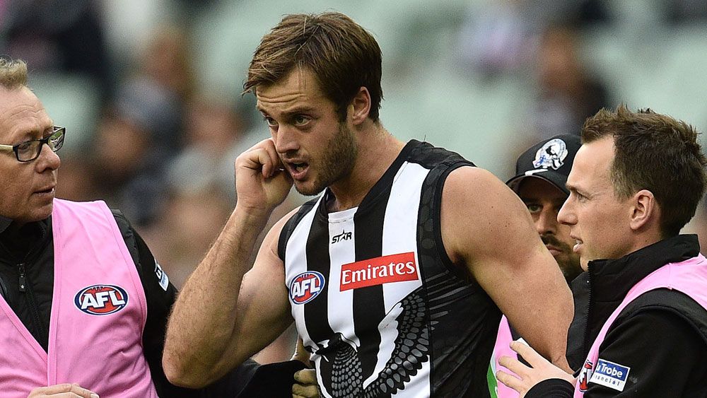 Four injuries for Magpies in AFL
