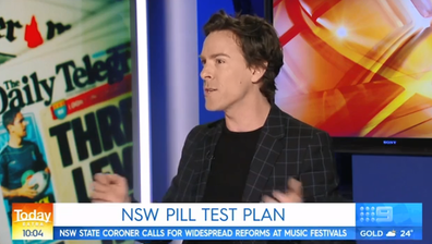 Nova's Tim Blackwell has spoken out in support of pill testing.