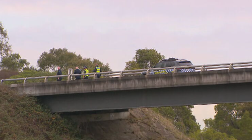All eastbound lanes of the Princes Freeway are closed as detectives continue their investigations.