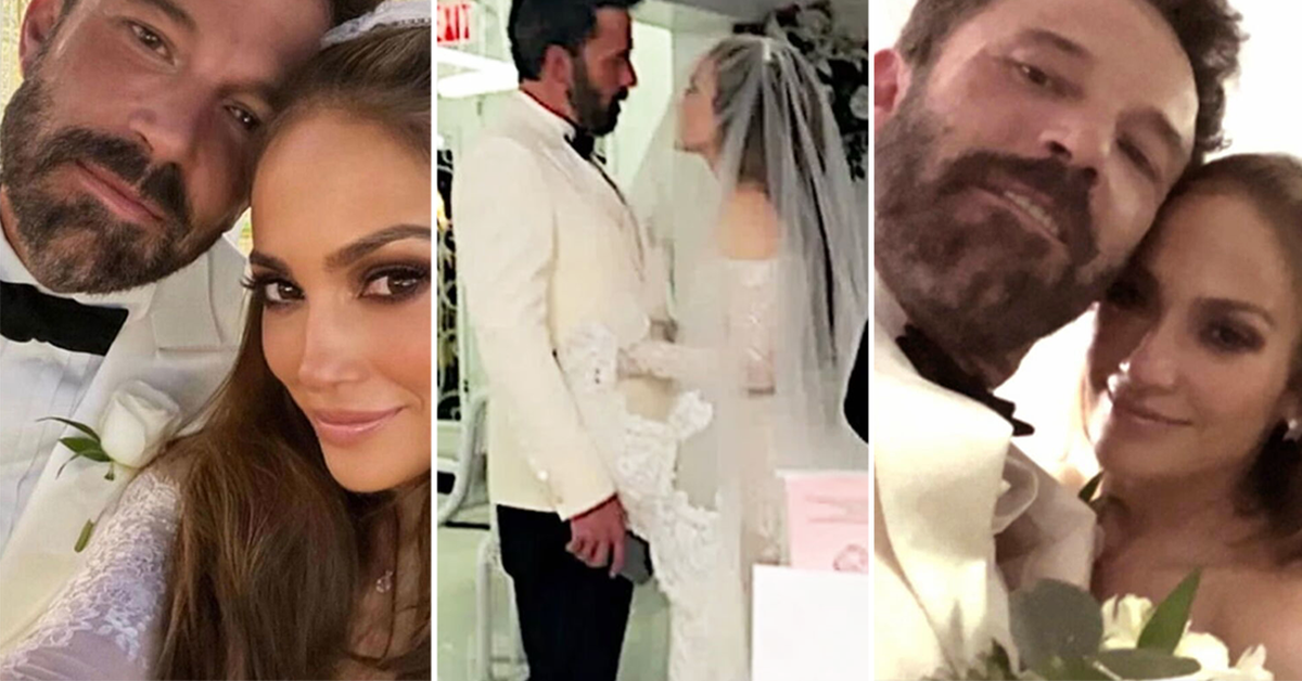 Jennifer Lopez and Ben Affleck 'cried' exchanging vows in 'emotional