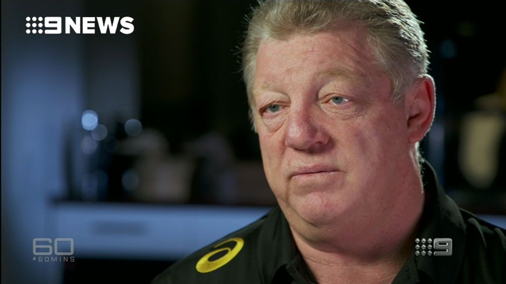 Phil Gould talks about tackling mental health issues in the NRL