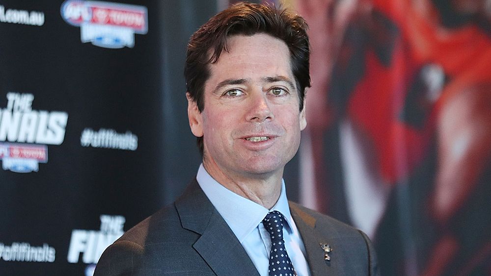 AFL boss Gillon McLachlan responds to criticism by Sam Newman over marriage equality stance