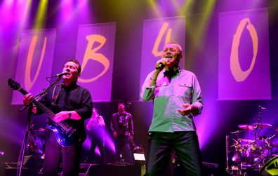 Duncan Campbell and Robin Campbell of UB40 perform live on stage at O2 Apollo Manchester on December 17, 2017 in Manchester, England. 