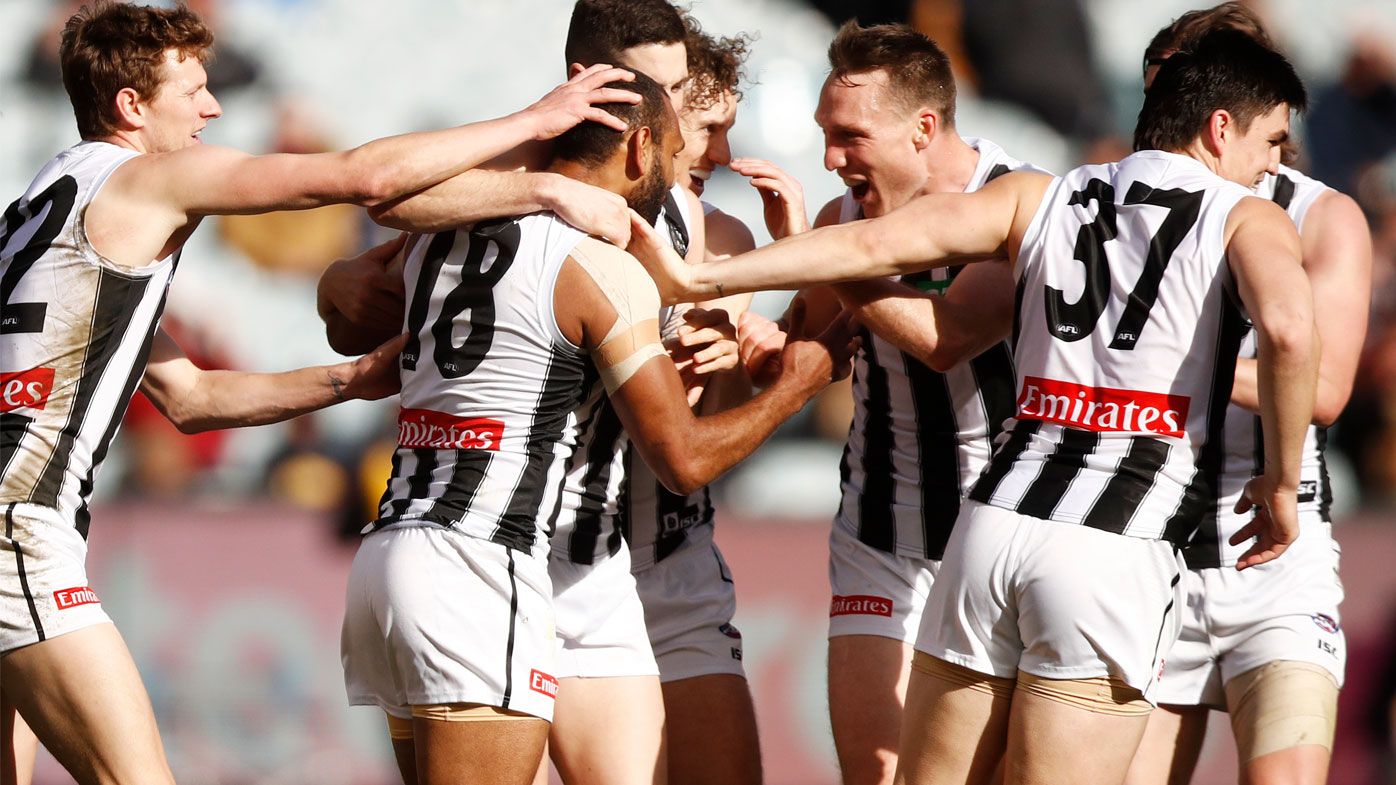 Magpies down Demons, as review drama dominates headlines