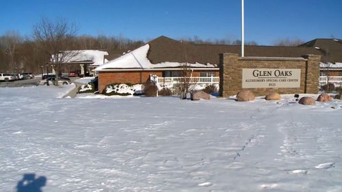 The woman was a resident at Glen Oaks Alzheimer's Special Care Center facility in Iowa.