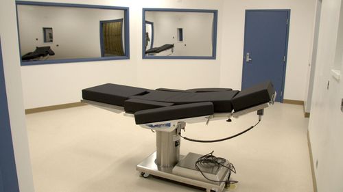 This Nov. 10, 2016, file photo released by the Nevada Department of Corrections shows the newly completed execution chamber at Ely State Prison in Ely, Nevada. (AP)