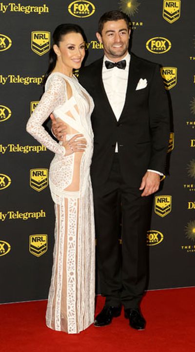 NRL royalty Anthony Minichiello and his wife Terry. (AAP)