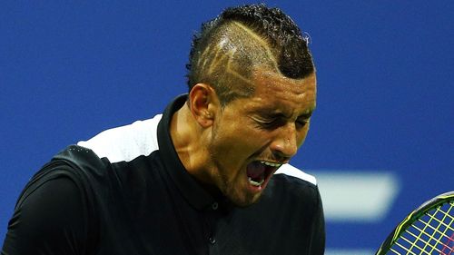 Kyrgios said he has learnt to 'keep your mouth shut at times'.