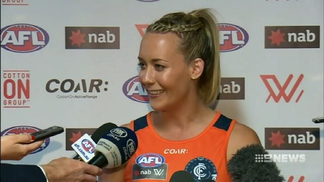 Women’s AFL footballers happy with new pay