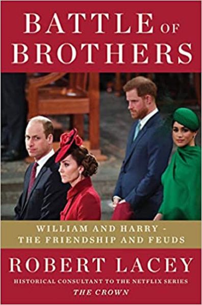 William and Harry book out in October.