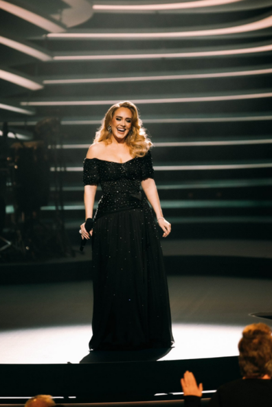 Adele on Audience with Adele performance ITV