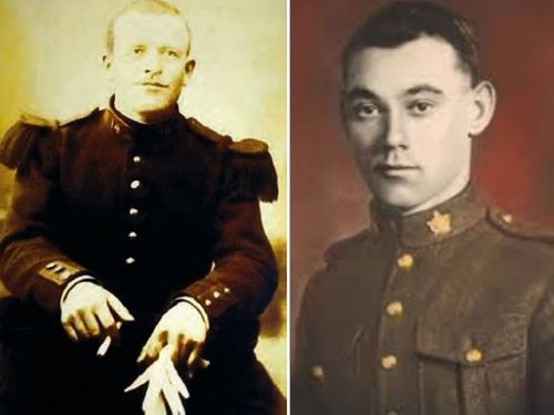 French soldier Augustin Trebuchon, left, and Canadian Private George Price died just minutes from the 1918 Armistice that ended the fighting.