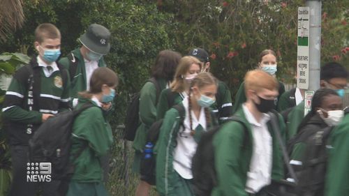 Queensland schools masks