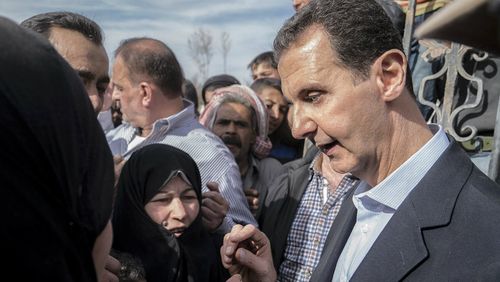 Syrian dictator Bashar al-Assad has been accused of using chemical weapons against civilians. (AAP)