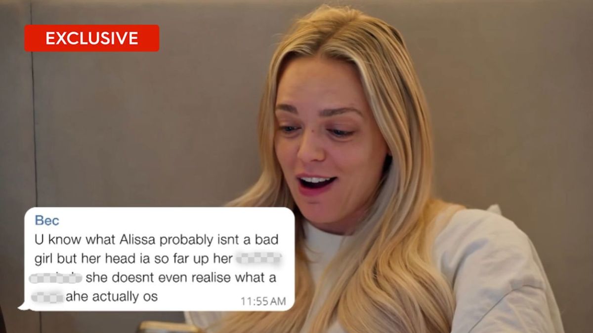 MAFS 2026 Australia Exclusive: Alissa reveals brutal truth behind those leaked  texts: 'No one could've topped what Bec said' | Married at First Sight