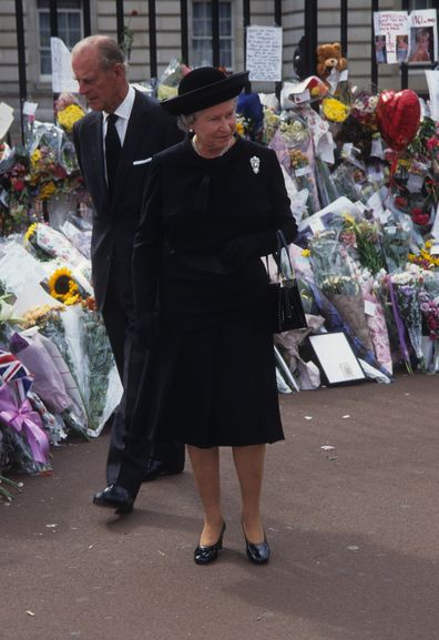 Queen Elizabeth Princess Diana brooch