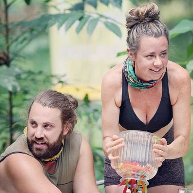 AK and Phoebe on Survivor.