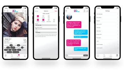 20 Dating app screen shot images