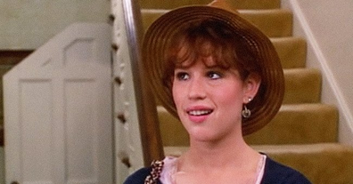 Molly Ringwald stars in Sixteen Candles, in which her parents forget her birthday