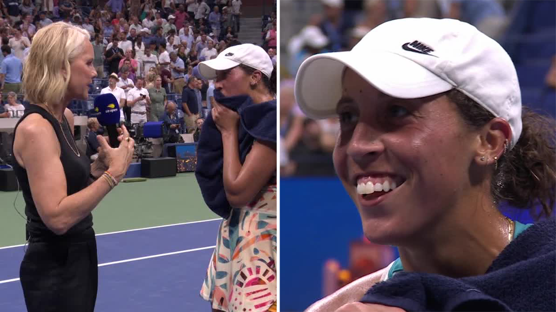 'We can't bleep you': Madison Keys slips up on live TV after US Open quarter final win