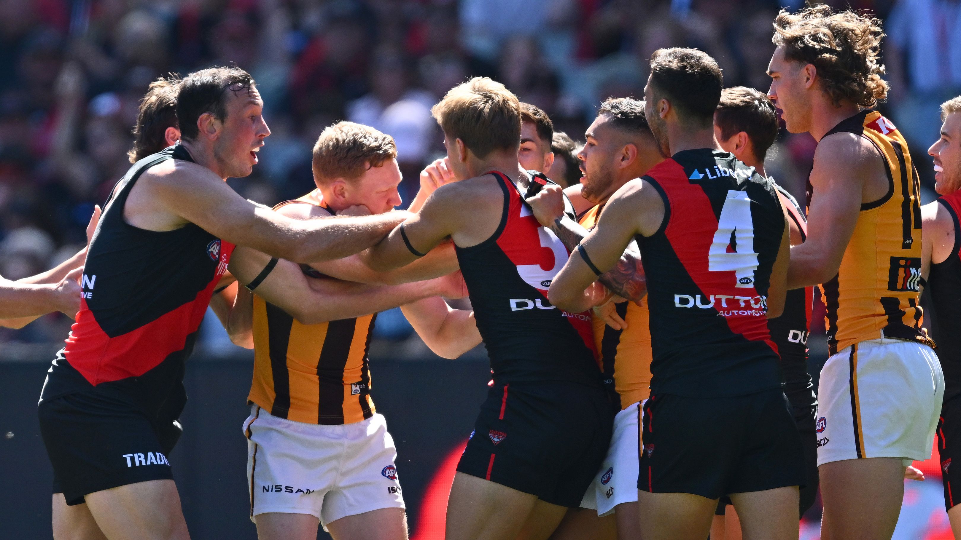 Brad Scott says Essendon has a new edge in 2024.