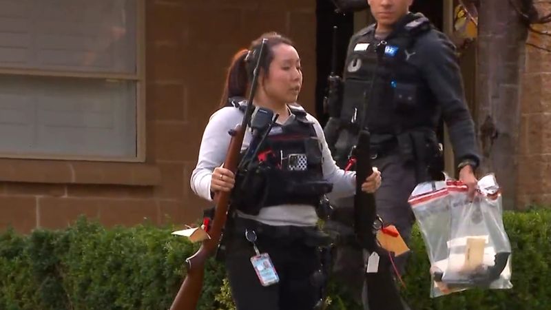Drugs, peptides and weapons seized in police crackdown | Nine.com.au