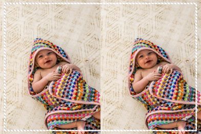 9PR: Miss April Pompom Hooded Baby Towel