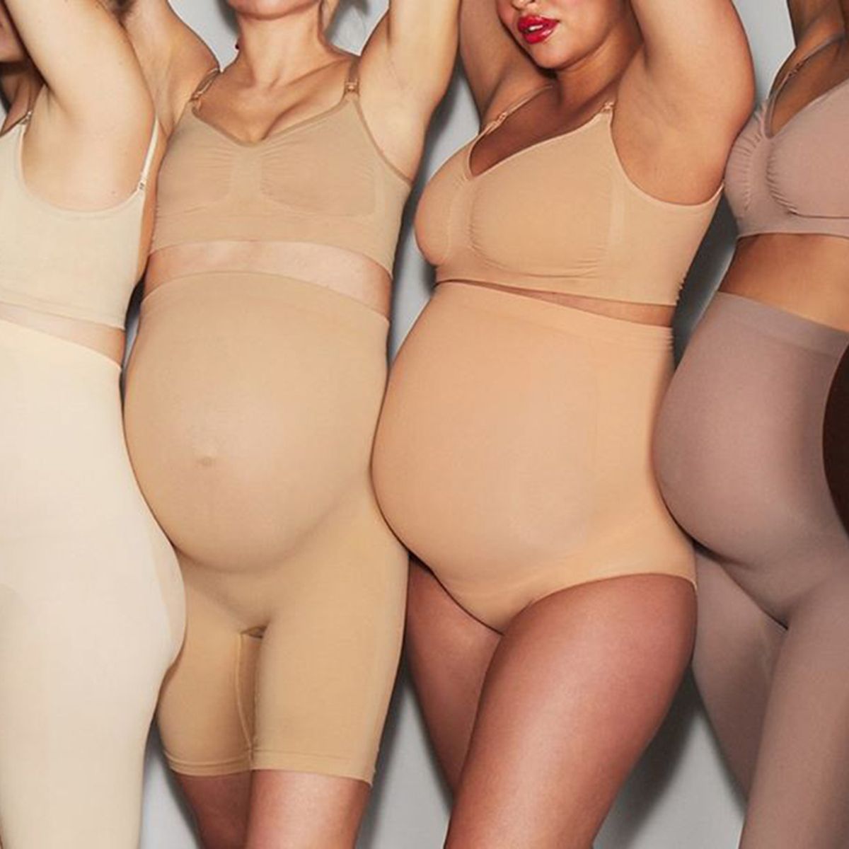 Kim Kardashian responds to her Skims maternity shapewear critic