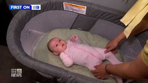 A police officer was forced to give birth in a hospital waiting area without antibiotics as Melbourne's maternity wards struggle to keep up with demand.