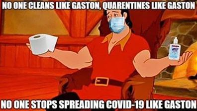 Gaston COVID-19 meme