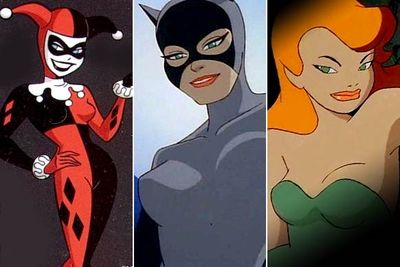 <I>Batman: The Animated Series</I> is one of the most critically beloved animated series ever produced. It's also chock full of bangin' hotties in tight costumes. We're cheating by lumping Harley Quinn (aka Dr Harleen Quinzel), Catwoman (Selena Kyle) and Poison Ivy (Pamela Isley) into one slide, but it's hard to rate one over the other.